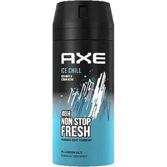 اسپری بدن Axe نان استاپ فرش مدل Ice Chill حجم 150 میل