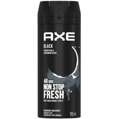 اسپری Axe نان استاپ فرش مدل black حجم 150 میل