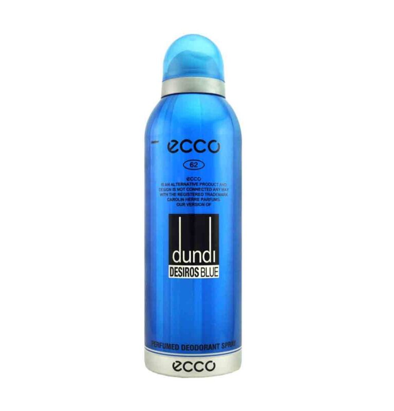 اسپری بدن مردانه اکو Ecco مدل Dunhill Desire Blue حجم 200 میل