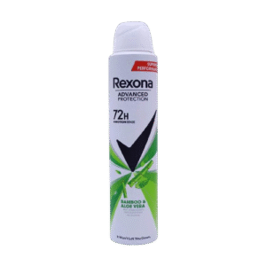 اسپری بدن زنانه رکسونا مدل بامبو آلوئه ورا | bambo aloevera حجم 200 میل